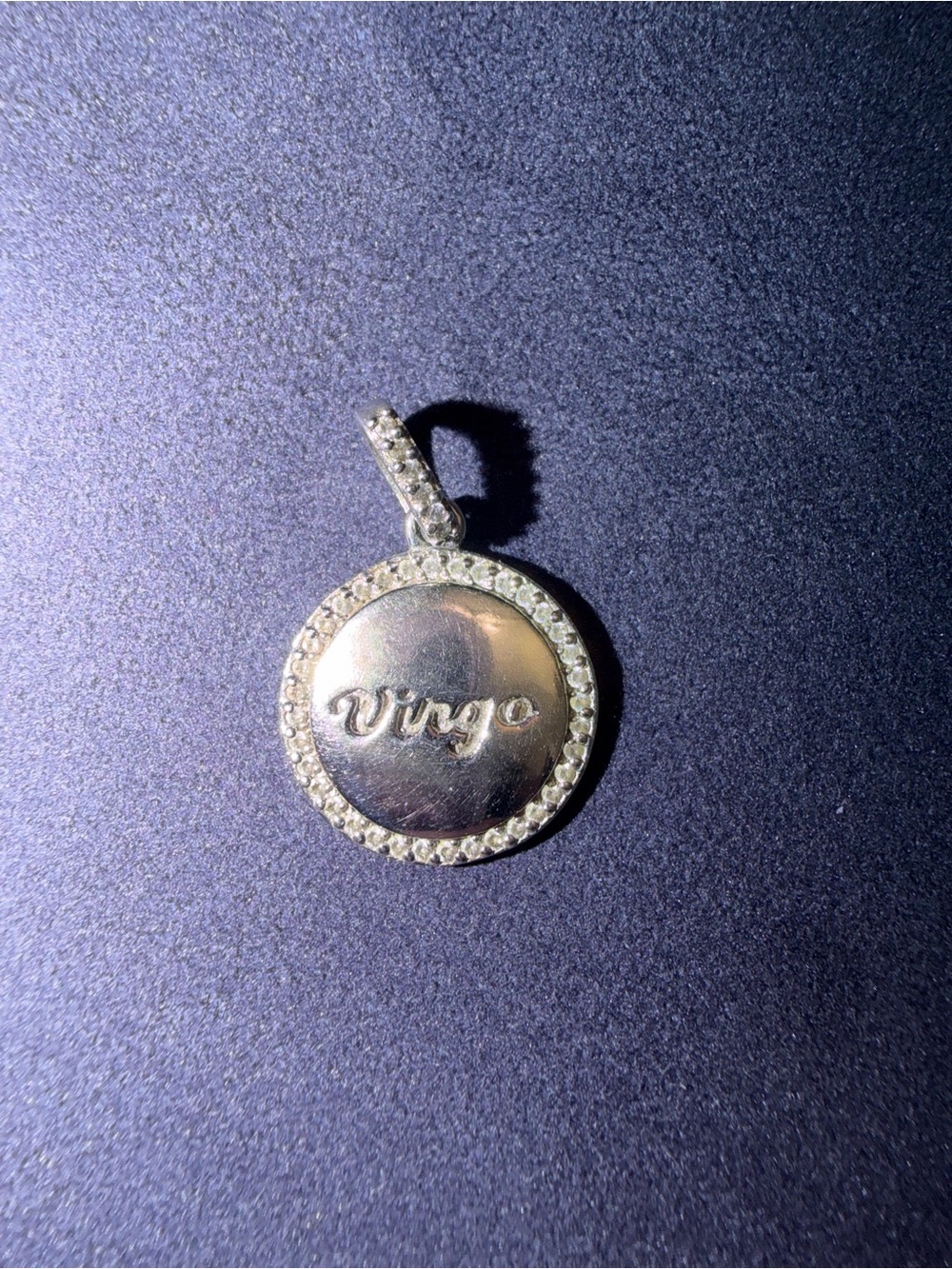 Diamonique Silver Hello Kitty Crystal Virgo Charms - Picture 4 of 4